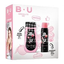 B.U. gift set Absolute Me deo 150 ml+shower gel 250 ml