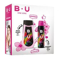 B.U. gift set One Love deo 150 ml+shower gel 250 ml