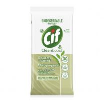 Cif wipes 30 pcs Desinfect&Shine Multipurpose Biodegradable