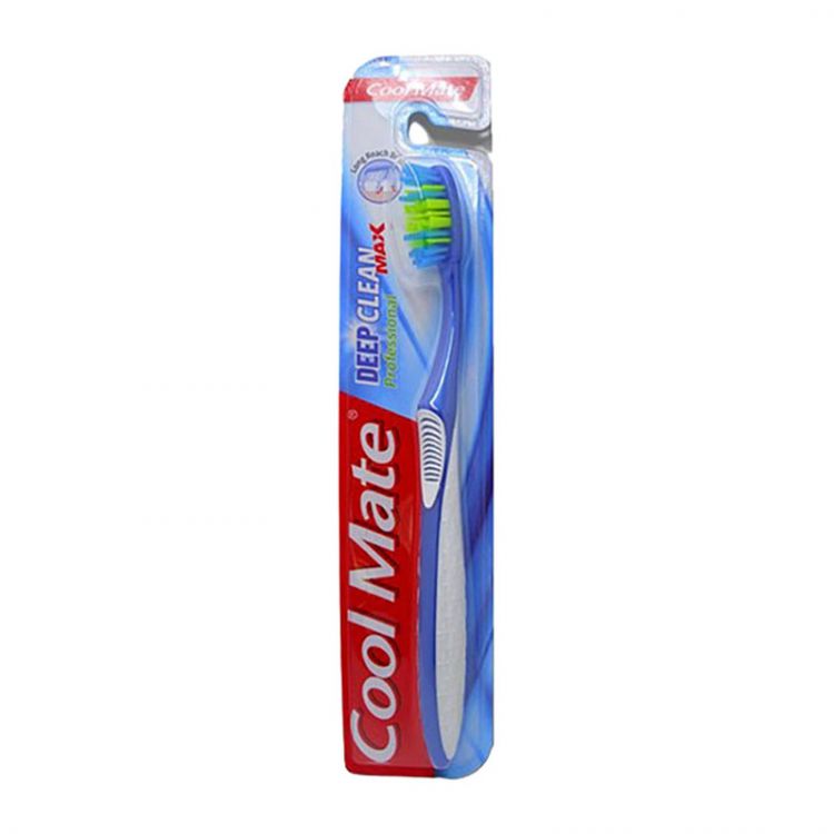 Cool Mate toothbrush White Max Professional Double Action