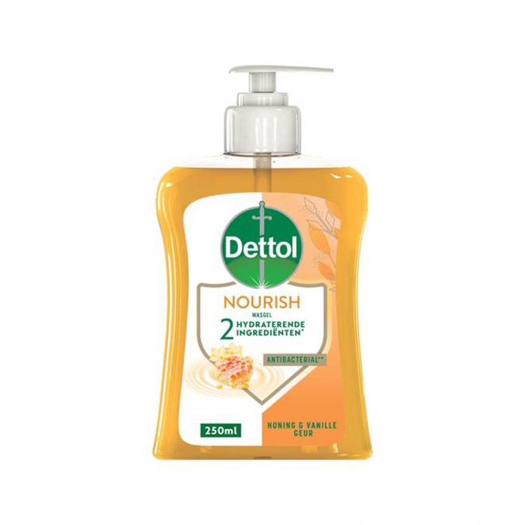 Dettol liquid soap pump 250 ml Nourish Honey&Vanilla
