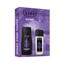STR8 gift set Game Natural spray 85 ml+ shower gel 250 ml