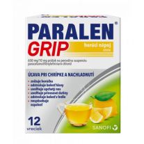 PARALEN Grip horúci nápoj citrón 12 vrecúšok