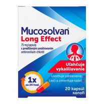 MUCOSOLVAN Long effect 75 mg 20 kapsúl