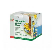 PRO-OPHTA Junior maxi očné krytie 7 x 5,9cm 1 kus