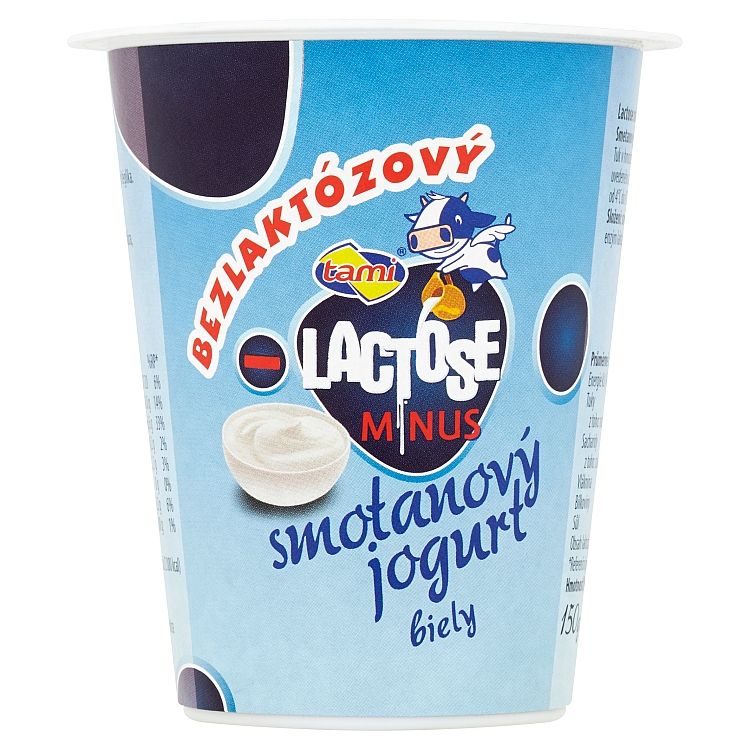 Tami Lactose minus Smotanový jogurt biely 150 g