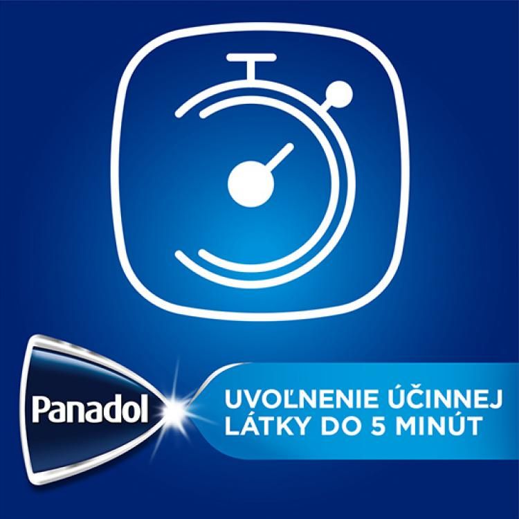 PANADOL 500 mg proti bolesti a horúčke 24 tabliet
