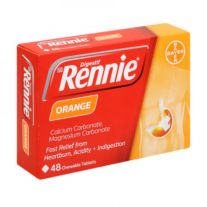 RENNIE S príchuťou pomaranča 680 mg/80 mg 48 tabliet