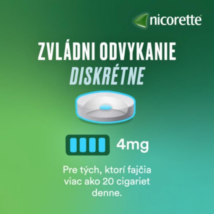 NICORETTE Mint 4mg lisované pastilky