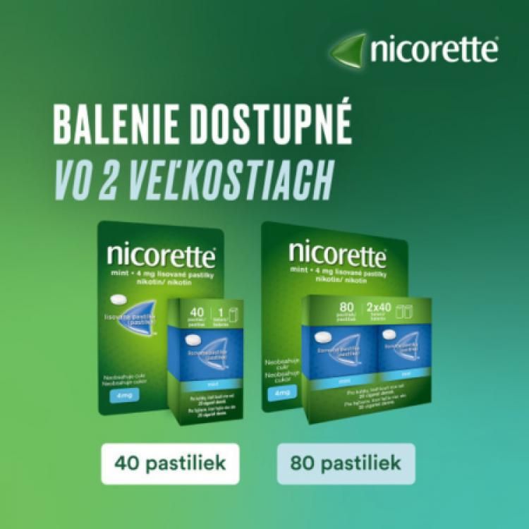 NICORETTE Mint 4mg lisované pastilky