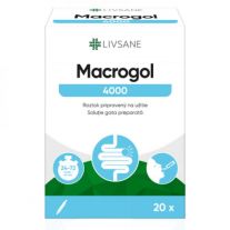 LIVSANE Macrogol 4000 na chronickú zápchu