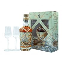 Planteray Sealander GLASS SET, 40%, 0.7l GIFT