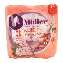 Müller Toaletný papier Čaro východu 3vrst./4rol