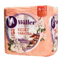 Müller Toaletný papier Čaro východu 3vrst./8rol