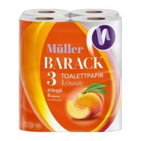 Müller Toaletný papier Peach 3vrst./8rol