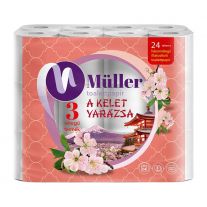 Müller Toaletný papier Čaro východu 3vrst./24rol