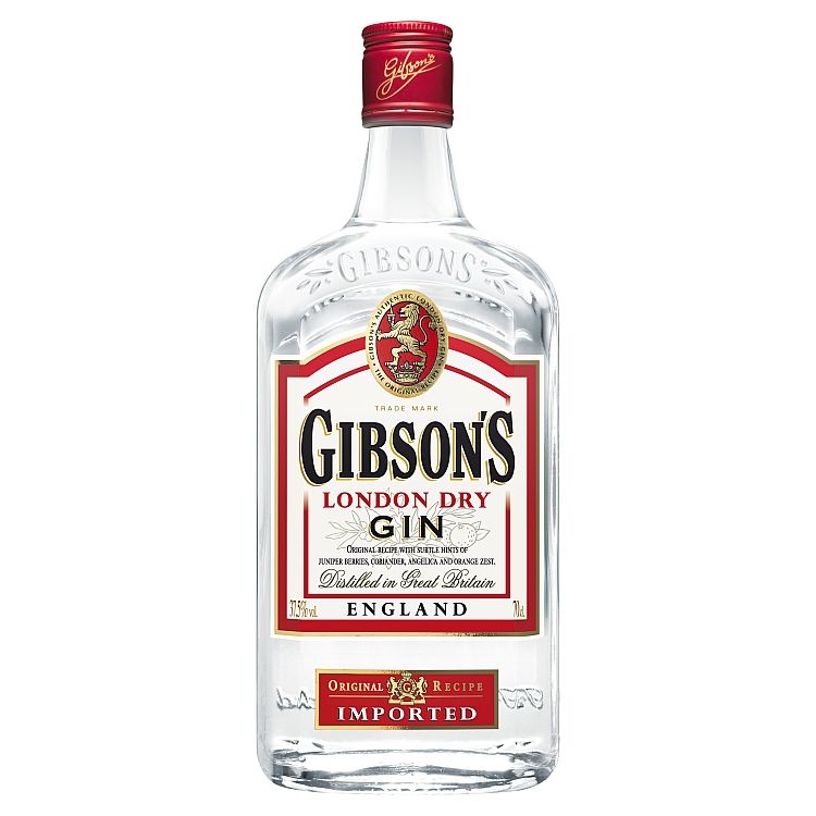 Gibson's London Dry Gin 37,5% 0,7 l
