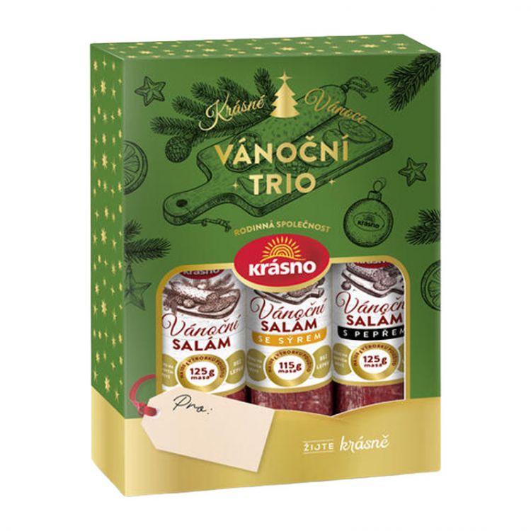 Krásno Vianočné trio 390g