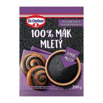Dr. Oetker Mak mletý 100 % 200 g