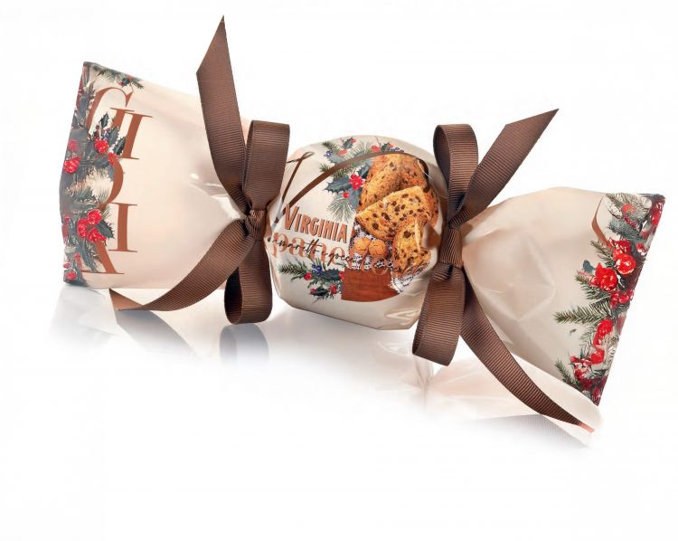 Virginia Panettone s amarettom  a čokoládovými kúskami v bonbon balení 1000g