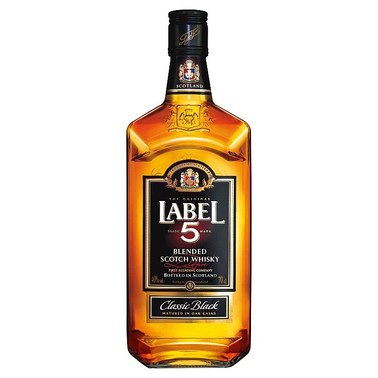 Label 5 Blended Scotch Whisky 40% 0,7 l
