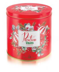 Virginia Panettone vysoké v červenej plechovej dóze 1000g