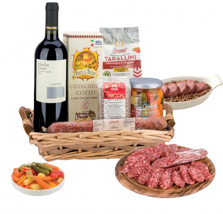 Casella darčeková krabica Cestino Dell Amicizia 4,2kg