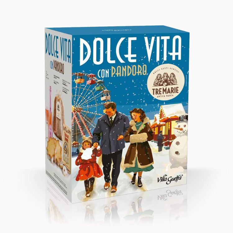 Villa Guelfa Darčeková krabica Dolce Vita Pandoro