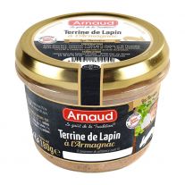 ARNAUD Terina z králika s armaňakom 180g
