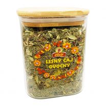 Elixír Lesný čaj ovocný 150g sypaný čaj v sklenenej dóze 1l