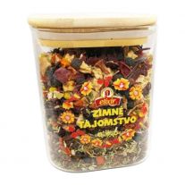 Elixír Zimné tajomstvo 250 g sypaný čaj v sklenenej dóze 1l