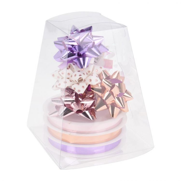 Set na viazanie darčekov, pastel