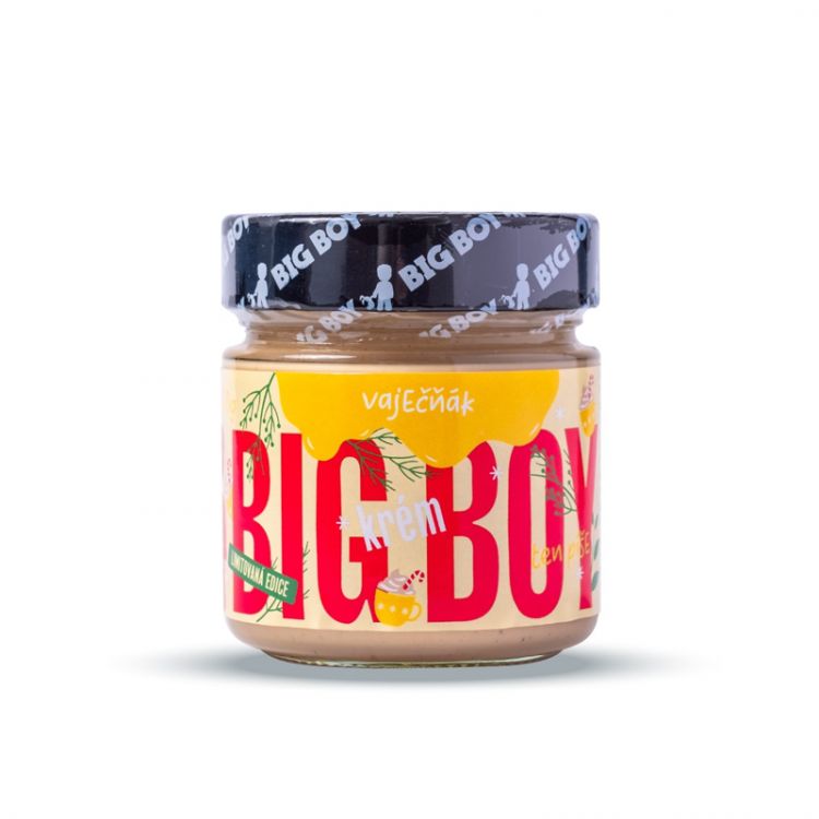 BIG BOY® Vaječňák - Kešu krém s bielou čokoládou, vanilkou a vaječno-rumovou príchuťou 22