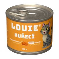 LOUIE konzerva pre mačky - kuracia 200 g