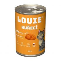 LOUIE konzerva pre mačky - kuracia 400 g
