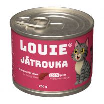 LOUIE konzerva pre mačky - pečeň 200 g