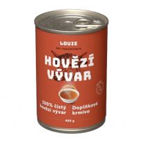 LOUIE konzerva pre psov - hovädzí vývar 400 g