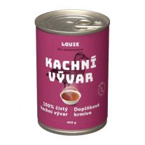 LOUIE konzerva pre psov - kačací vývar 400 g