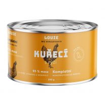 LOUIE Kuracie mäso (95 % v pevnej časti), s ryžou a prebiotikami 200 g