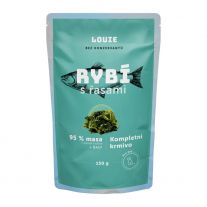 LOUIE Rybie kapsička (95 % pevnej časti) s riasami, vitamínmi a minerálmi 150 g