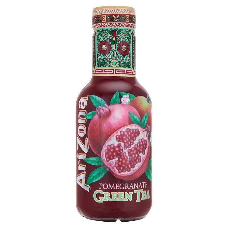 Arizona Nealkoholický nápoj ochutený s extraktom zeleného čaju a granátového jablka 500 ml - eDELIA.sk