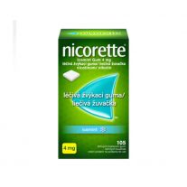 NICORETTE Icemint gum 4 mg 105 žuvačiek