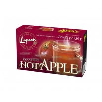 Lynch Hot Apple - horúca brusnica instantný nápoj 10 x 23 g