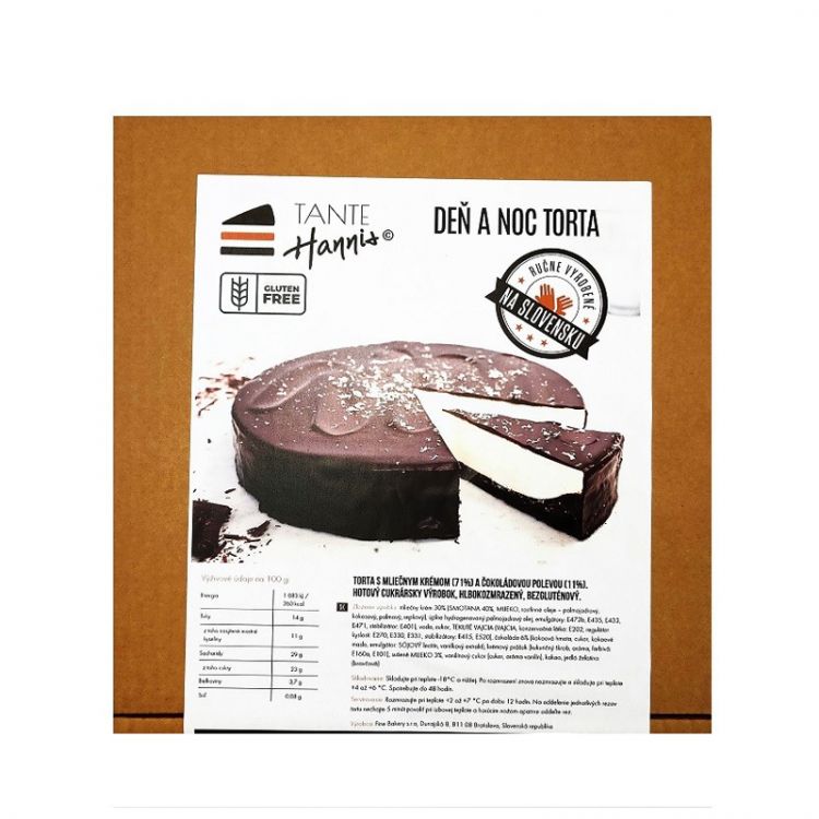 Tante Hannis Torta bezlepková deň a noc 1350 g