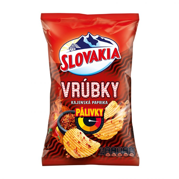 Slovakia Vrúbky kajenská paprika 120g