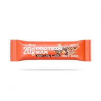 GymBeam Protein bar čokoláda karamel 55 g