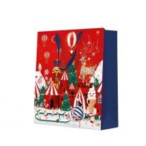 Darčeková taška vianočná 20x10x25 cm Winter Wonderland Christmas