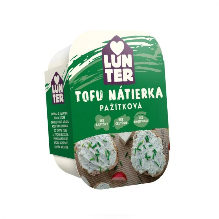 LUNTER Pažítková tofu nátierka 140g