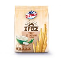 Slovakia Z pece Tyčinky so smotanou a cibuľkou 160 g