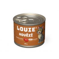 LOUIE konzerva pre mačky - hovädzie 200 g
